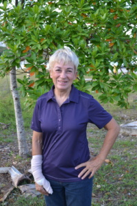 Peggy Denney, the administrator for i*recycle Guam